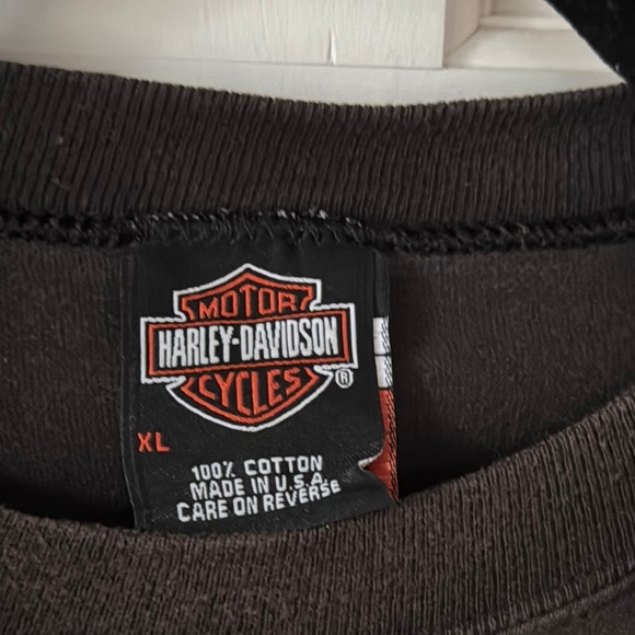 Vintage (2005) Harley-Davidson Men's Black Sleeveless Shirt Bradenton Florida XL - Picture 5 of 12